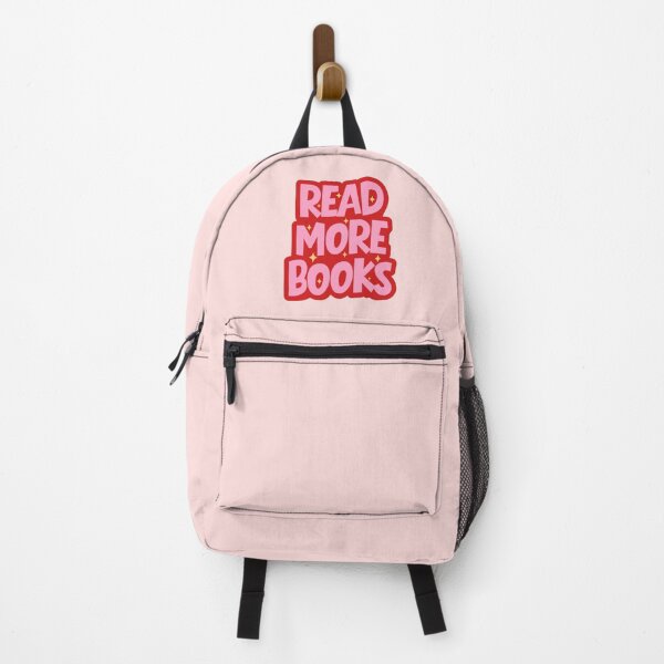 Item preview, Read more books - pink bookish aesthetic designed and sold by Neadoodles.