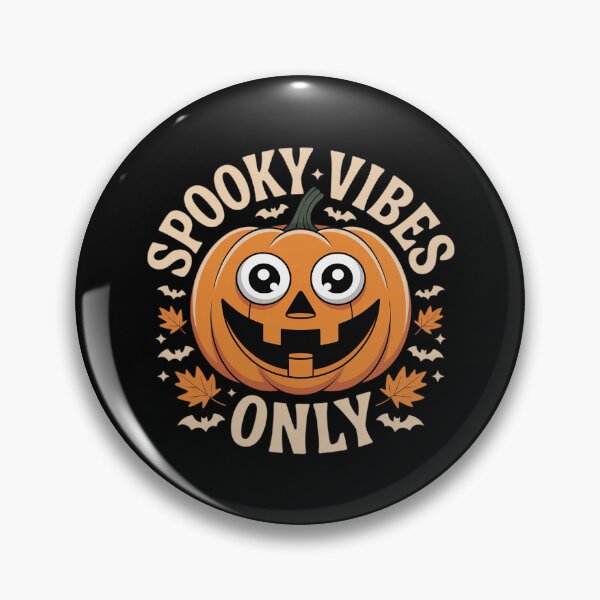 Item preview, Spooky Vibes Only Halloween Pumpkin Fall designed and sold by Slwankol.