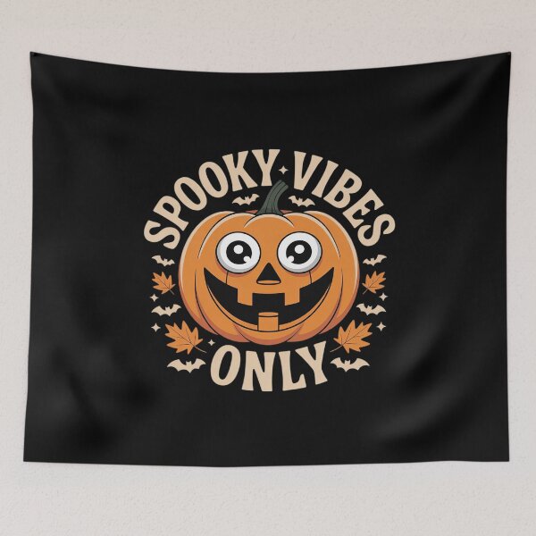 Item preview, Spooky Vibes Only Halloween Pumpkin Fall designed and sold by Slwankol.