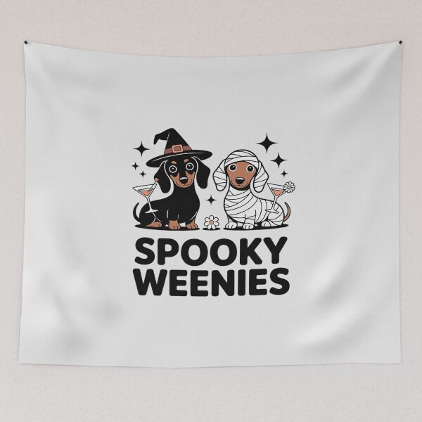Item preview, Spooky Weenies Halloween Dachshund Spooky Season designed and sold by Slwankol.