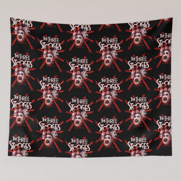 Item preview, Horror Stooges Trio - Pennywise, Captain Spaulding, Art the Clown Parody Art designed and sold by trentnin.