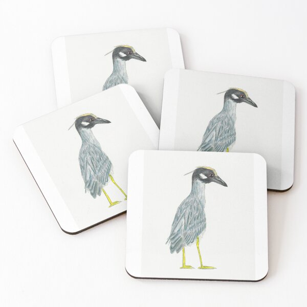 Item preview, Yellow-crowned Night Heron drawing designed and sold by skwinnicki.