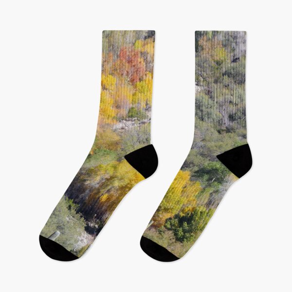 Item preview, Fall Yellow Trees Saguaro Cacti designed and sold by simonjayphotos.