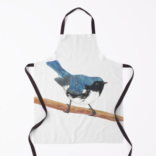Item preview, Black-throated Blue Warbler drawing designed and sold by skwinnicki.