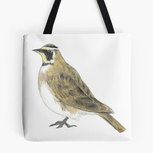 Item preview, Horned Lark drawing designed and sold by skwinnicki.