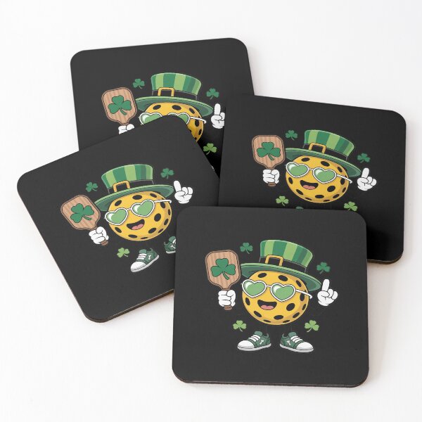 Item preview, St Patricks Day Lucky Pickleball Hat Irish Shamrock designed and sold by Slwankol.