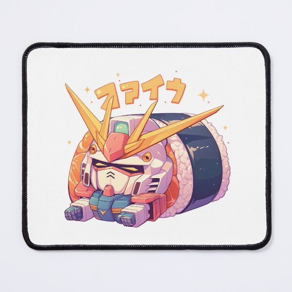 Item preview, Gundam Aerial Mobile Suit Gundam Witch Mercury Anime Chibi Sushi designed and sold by CarlosBender.