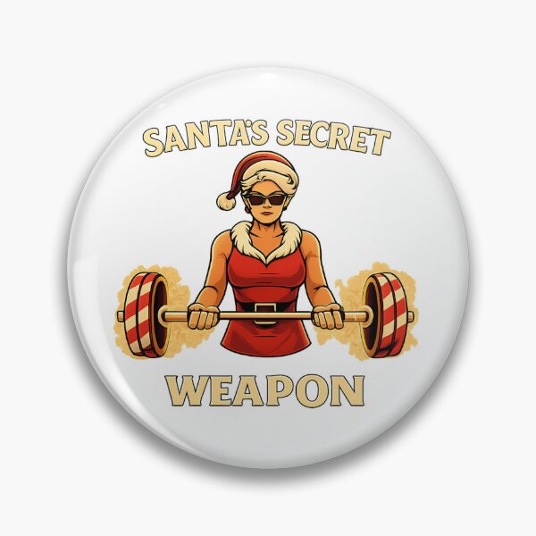 Item preview, Bad Santa Mrs. Claus Secret Weapon designed and sold by MosensKraft.