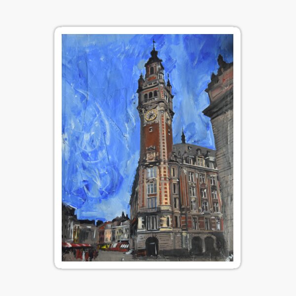 Vista previa del artículo con la obra «Lille, país de las maravillas flamencas, Francia», diseñado y vendido por golan22may.