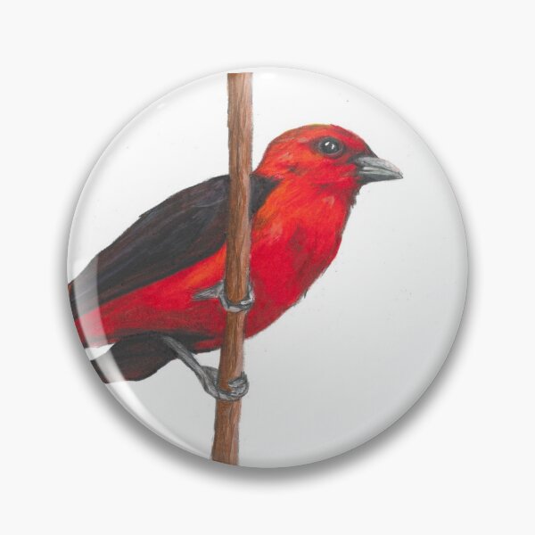 Item preview, Scarlet Tanager designed and sold by skwinnicki.