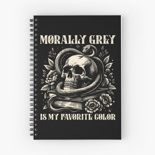 Item preview, Dark Romance Book Villain Morally Grey Is My Favorite Color designed and sold by DianaCandyce.