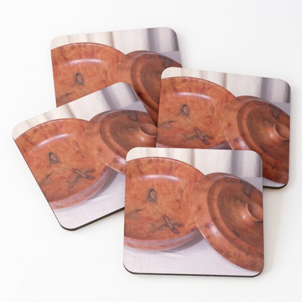 Item preview, Artisan Craft: Hand-Turned Burl Wood Bowl designed and sold by AnalogDays.