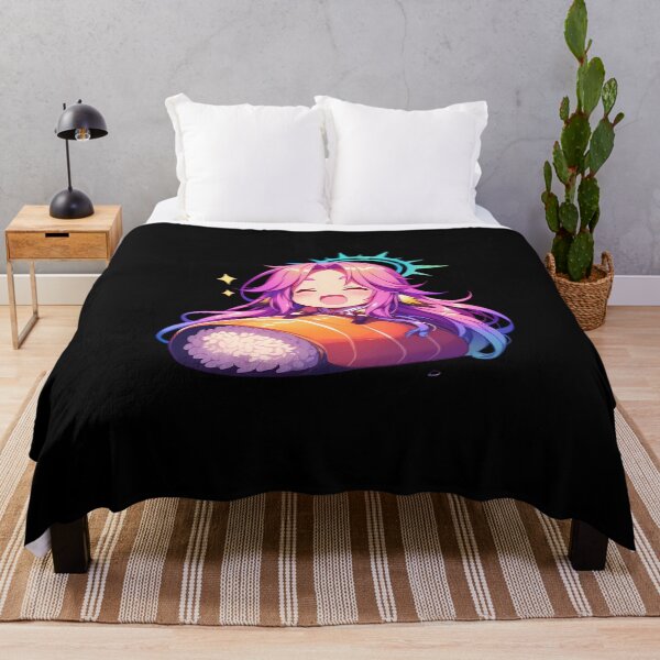 Item preview, Jibril No Game No Life Chibi Sushi Anime Rainbow Delight designed and sold by CarlosBender.