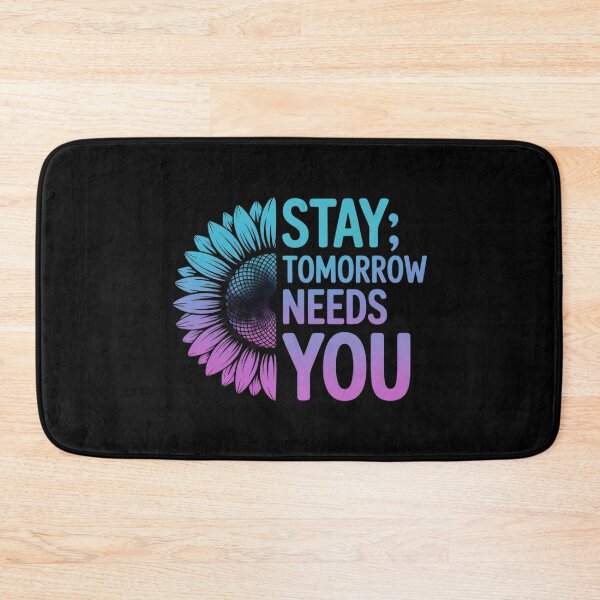 Item preview, Stay Tomorrow Needs You Suicide Prevention Awareness Month designed and sold by genkihikki.