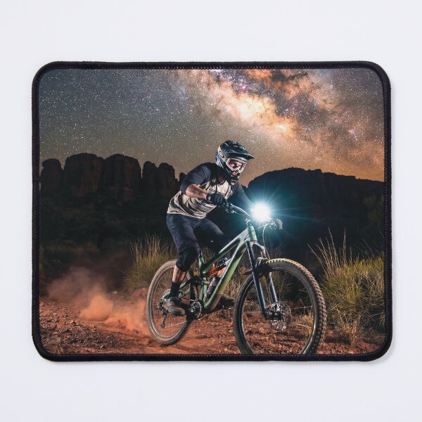Item preview, Milky Way Enduro – Australian Outback Night MTB Scene. designed and sold by Hinson MTB Visuals.