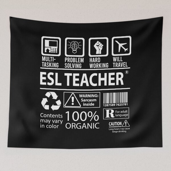 Item preview, Esl Teacher designed and sold by SperryRoger.