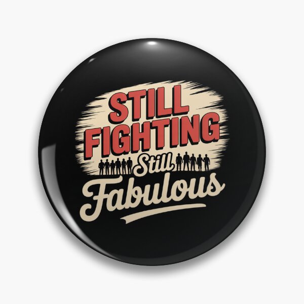 Item preview, Still Fighting Still Fabulous Activist Elder designed and sold by genkihikki.