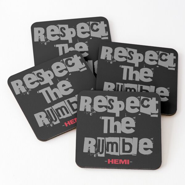 Item preview, Respect The Rumble – HEMI Exhaust Statement designed and sold by Automotive Art by Greg.