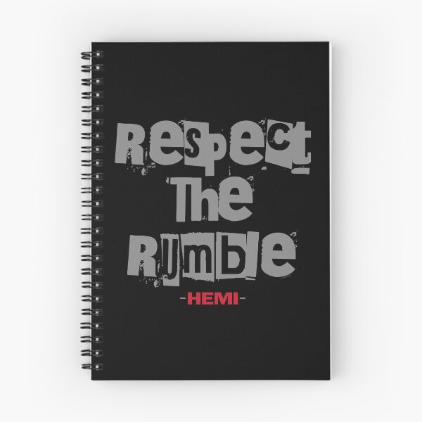 Item preview, Respect The Rumble – HEMI Exhaust Statement designed and sold by Automotive Art by Greg.
