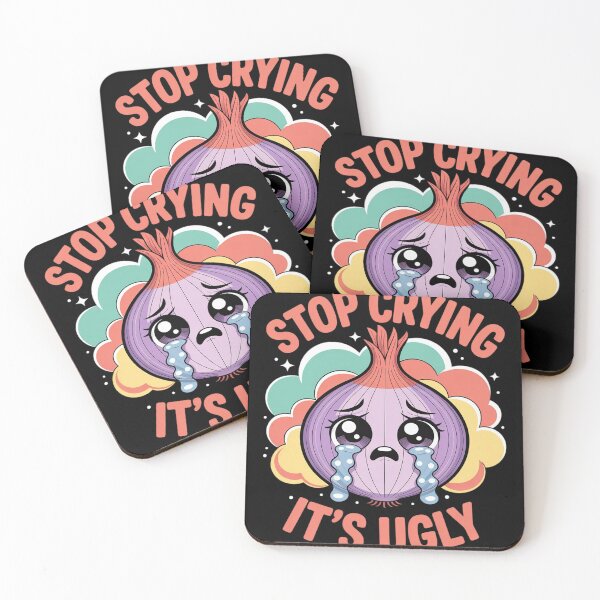 Item preview, Stop Crying It's Ugly Honesty Reminder Advice Sarcasm designed and sold by genkihikki.