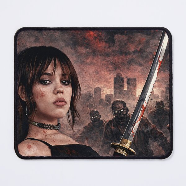 Item preview, Jenna Ortega Project Zomboid Katana designed and sold by El Hermano Gym.