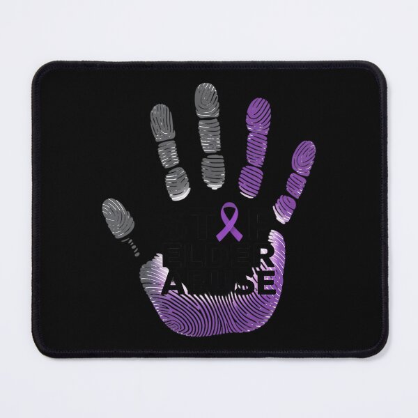 Item preview, Stop Elder Abuse Awareness Purple Ribbons designed and sold by genkihikki.
