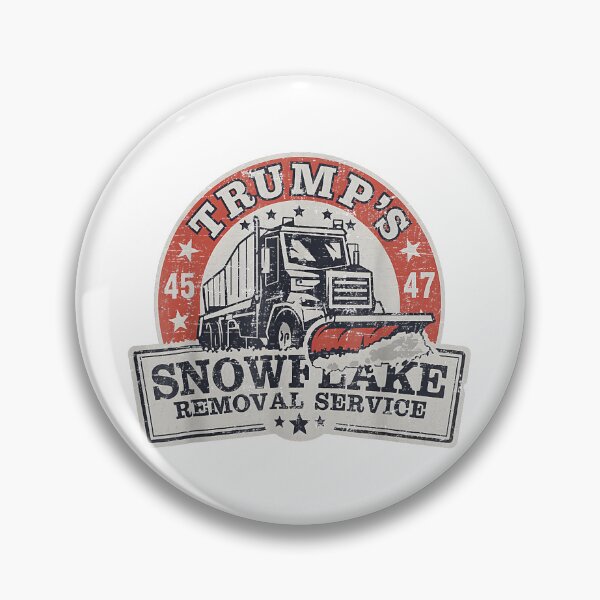 Item preview, Trump's Snowflake Removal Service - Funny Political T-Shirt/Sticker designed and sold by waebox.
