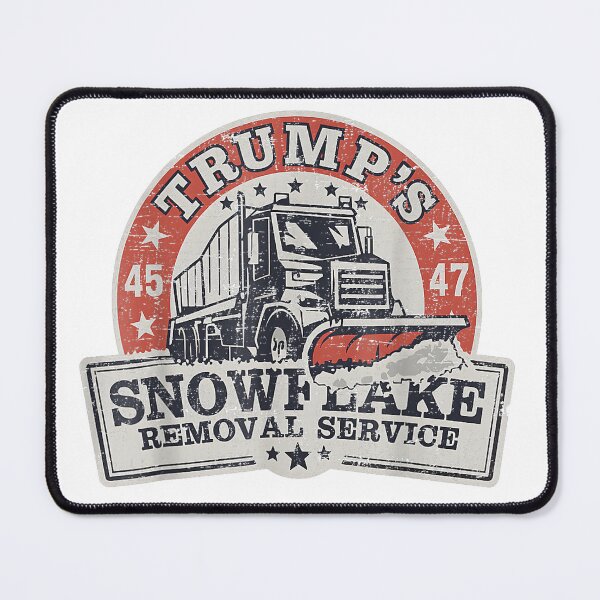 Item preview, Trump's Snowflake Removal Service - Funny Political T-Shirt/Sticker designed and sold by waebox.