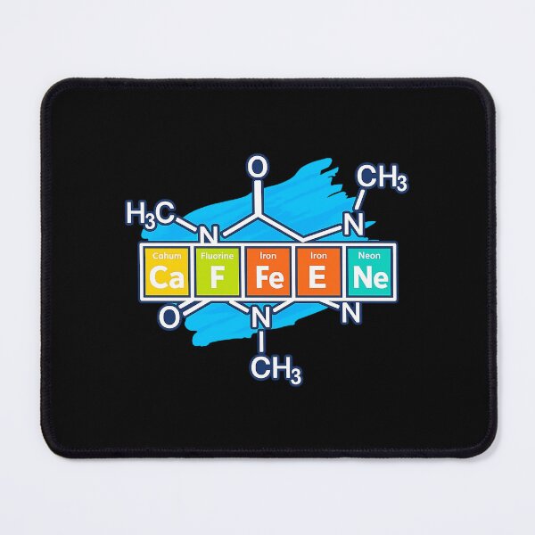Item preview, Caffeine Elements Chemistry designed and sold by terrencev.