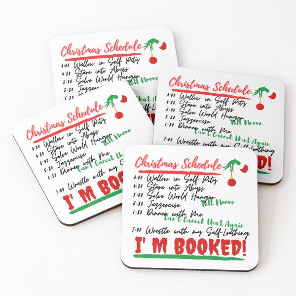 Item preview, Grinch Christmas Schedule  designed and sold by EmmanEtha.