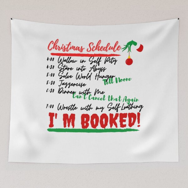Item preview, Grinch Christmas Schedule  designed and sold by EmmanEtha.