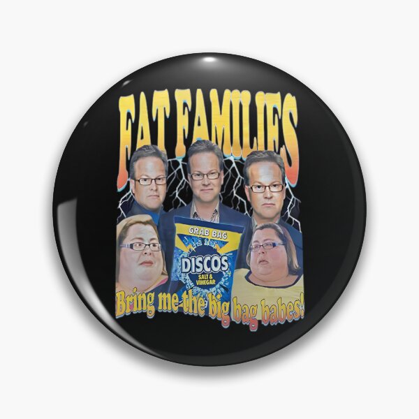 Item preview, Fat Families UK TV Comedy Meme Funny designed and sold by HugLarkin.