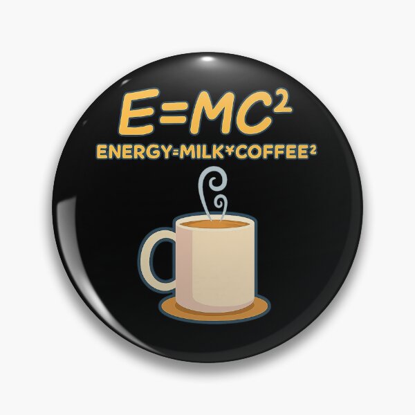 Item preview, E=MC2 Funny Science Coffee Energy designed and sold by terrencev.