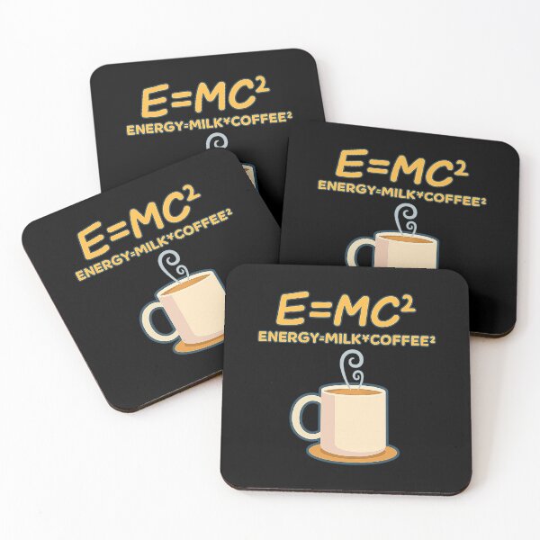 Item preview, E=MC2 Funny Science Coffee Energy designed and sold by terrencev.