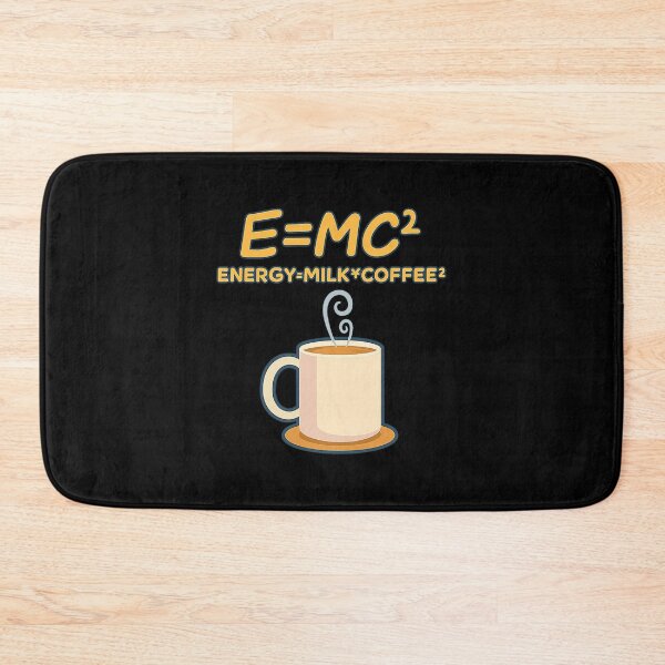 Item preview, E=MC2 Funny Science Coffee Energy designed and sold by terrencev.