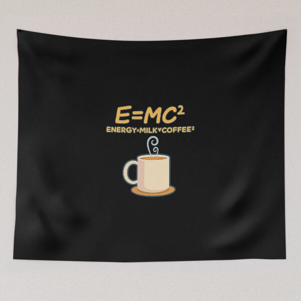 Item preview, E=MC2 Funny Science Coffee Energy designed and sold by terrencev.
