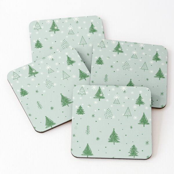 Item preview, Minimalist Christmas Tree Green designed and sold by trendteezstore.
