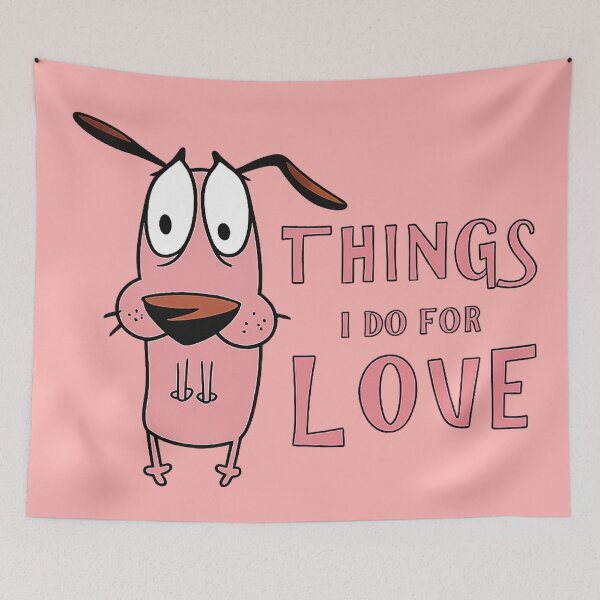 Item preview, Courage the Cowardly Dog designed and sold by YChangShop.