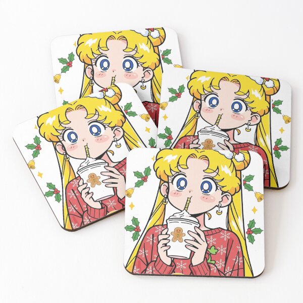 Aperçu de l'œuvre Noël de Sailor Moon créée et vendue par MuggiesUSA.