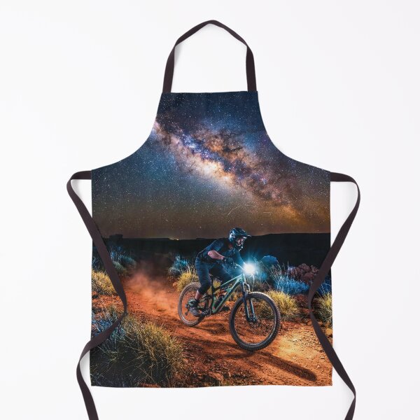 Item preview, Outback Night Charge – Male Enduro MTB Under the Milky Way. designed and sold by Hinson MTB Visuals.