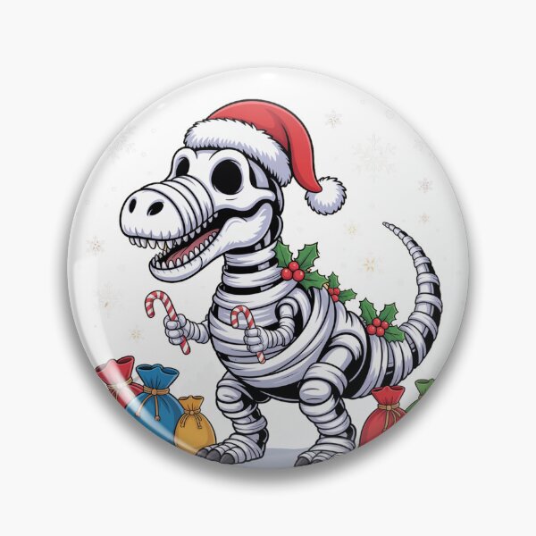 Item preview, Funny Santa Riding Dinosaur Christmas Xmas Gift Idea Santa's Merry Christmas squad  designed and sold by kaka8888.