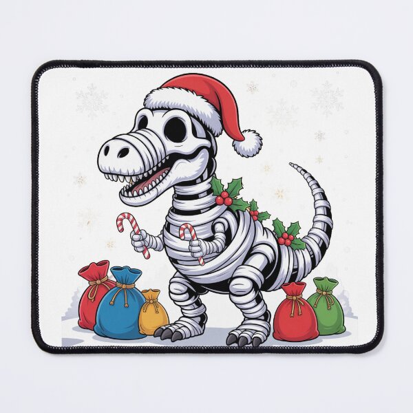 Item preview, Funny Santa Riding Dinosaur Christmas Xmas Gift Idea Santa's Merry Christmas squad designed and sold by kaka8888.