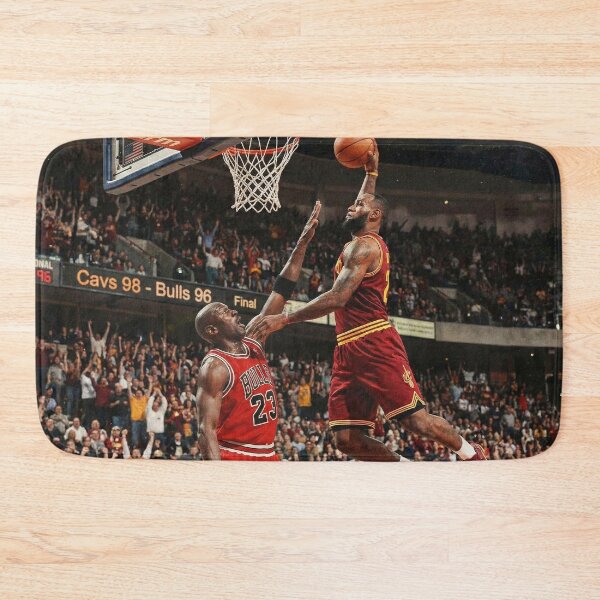 Item preview, We done with the 90s - Lebron dunk on Jordan designed and sold by GreenLobster33.