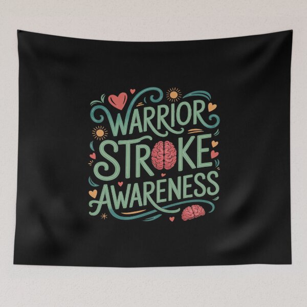 Item preview, Stroke Fighter Awareness Support designed and sold by ProudForFunny.