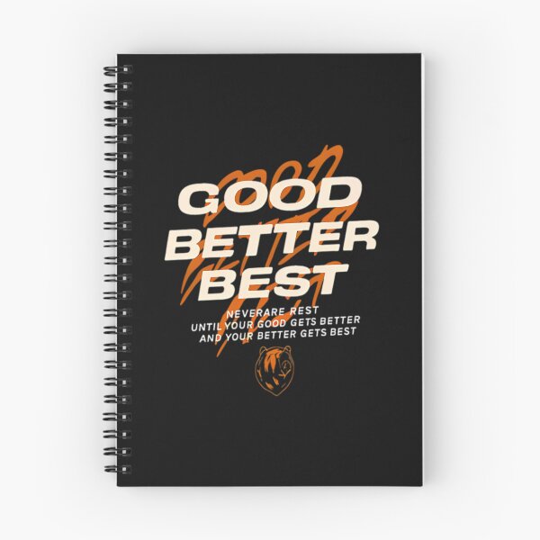 Item preview, Good Better Best, Chicago Pro Football Mantra, Good Better Best, Inspirational Coach, Motivational Locker Room designed and sold by HugLarkin.