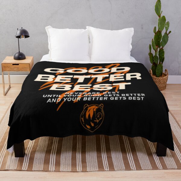 Item preview, Good Better Best, Chicago Pro Football Mantra, Good Better Best, Inspirational Coach, Motivational Locker Room designed and sold by HugLarkin.