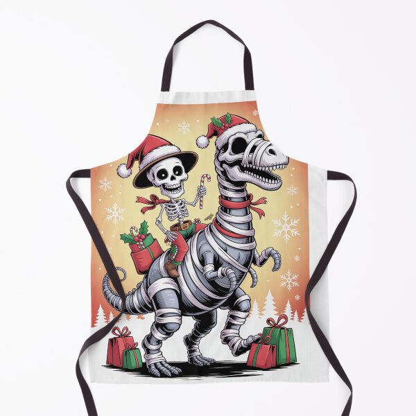 Item preview, Funny Santa Riding Dinosaur Christmas Xmas Gift Idea Santa's Merry Christmas squad  designed and sold by kaka8888.