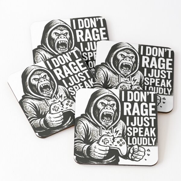 Item preview, I don't rage - I just speak loudly designed and sold by GabrielWick5.