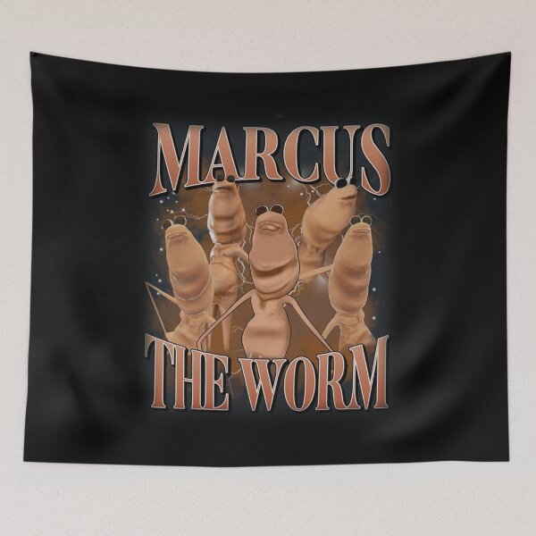 Item preview, Marcus The Worm Funny Marcus The Worm Meme Brain Rot  designed and sold by PearliDietrich.