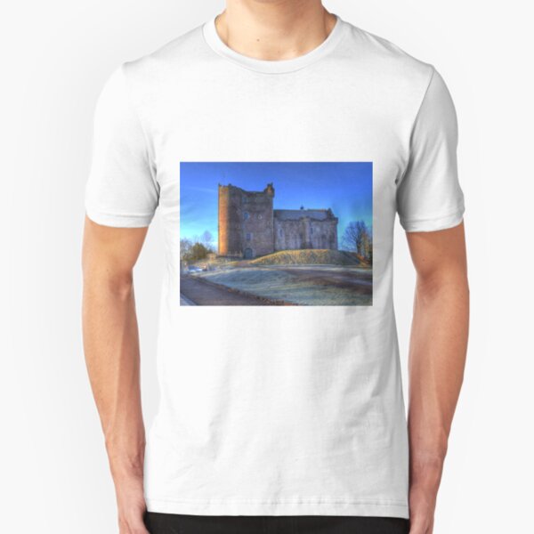 Doune Castle , Scotland Slim Fit T-Shirt